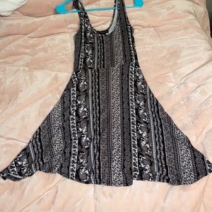 Black design A-Line Dress